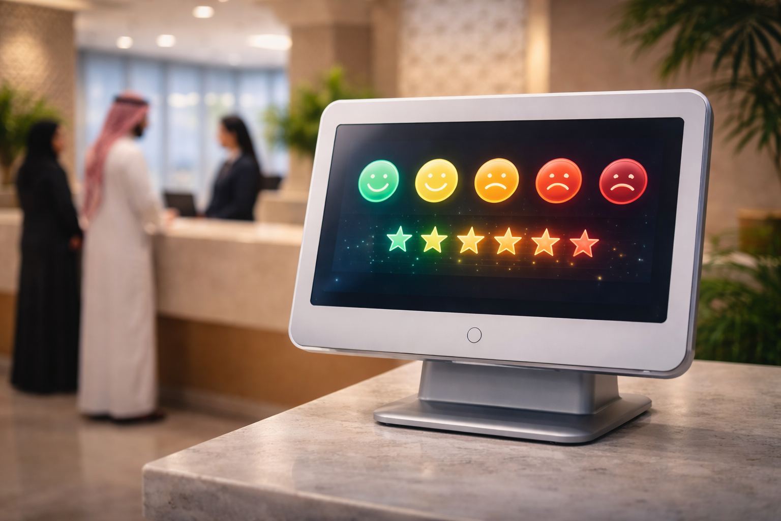 جهاز تقييم مستوى الخدمة في مؤسسة سعودية