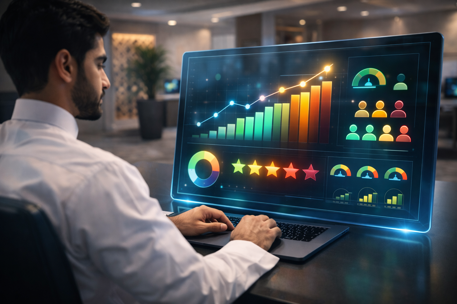 تقييم الأداء في بيئة عمل سعودية