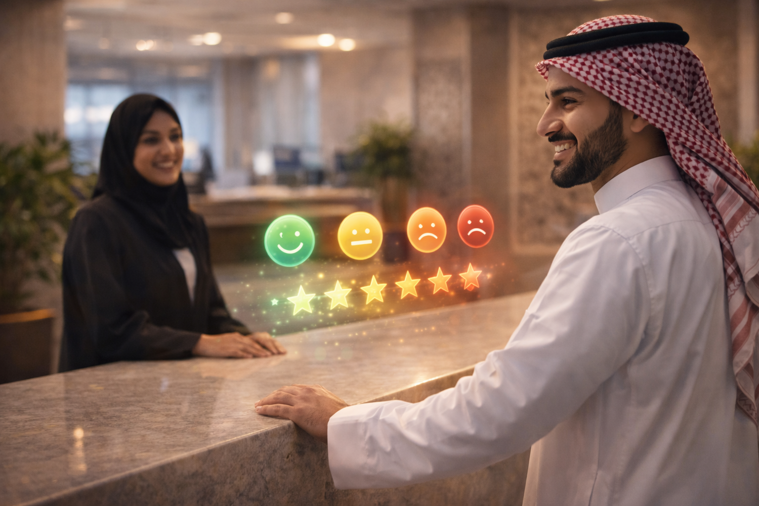 تقييم خدمة العملاء في السعودية