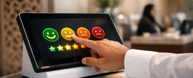 جهاز تقييم الخدمة داخل منشأة سعودية