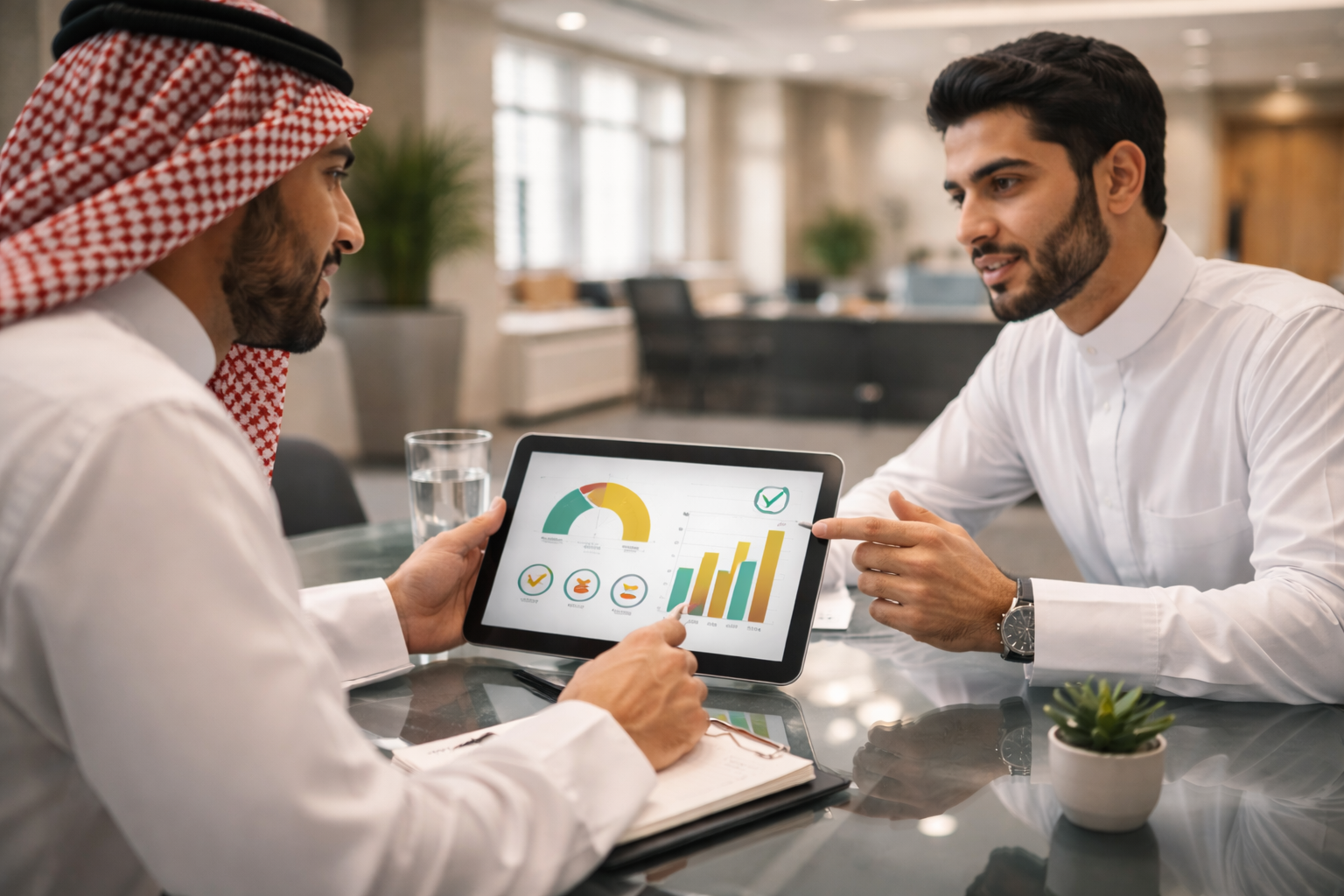 تقييم الموظفين داخل بيئة عمل سعودية