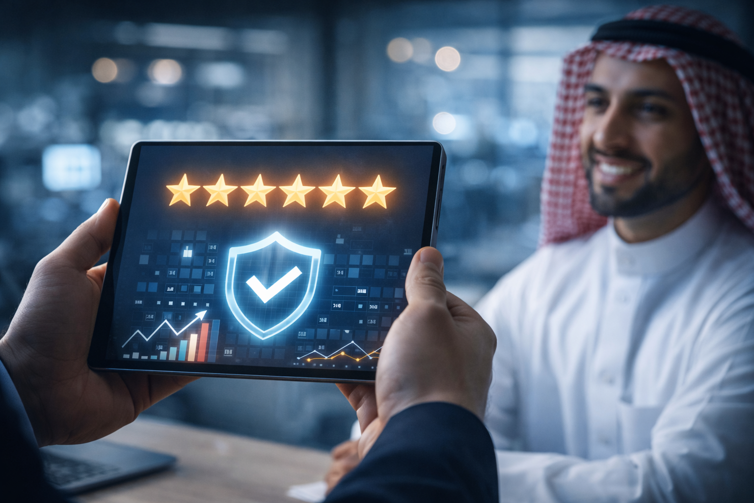 إدارة جودة الخدمات من خلال تقييم مستوى الخدمة وتحسين تجربة العملاء باستخدام أنظمة قياس الجودة الحديثة