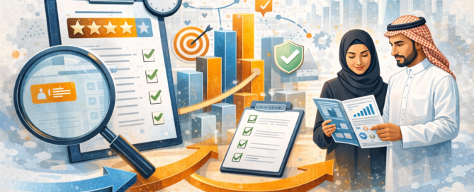 تقييم جودة الخدمات من خلال قياس الأداء وتحليل المؤشرات وإعداد تقارير دقيقة تدعم الحوكمة وتحسين مستوى الخدمة