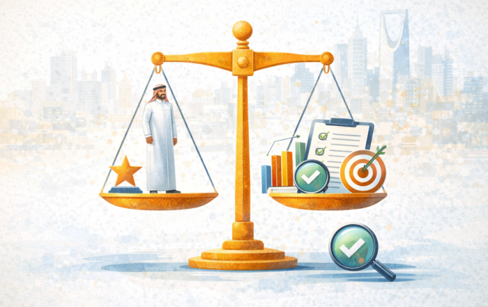 تقييم اداء الموظف من خلال موازنة الأداء الفردي مع مؤشرات الإنجاز لضمان العدالة ورفع الكفاءة وتحقيق الأهداف المؤسسية
