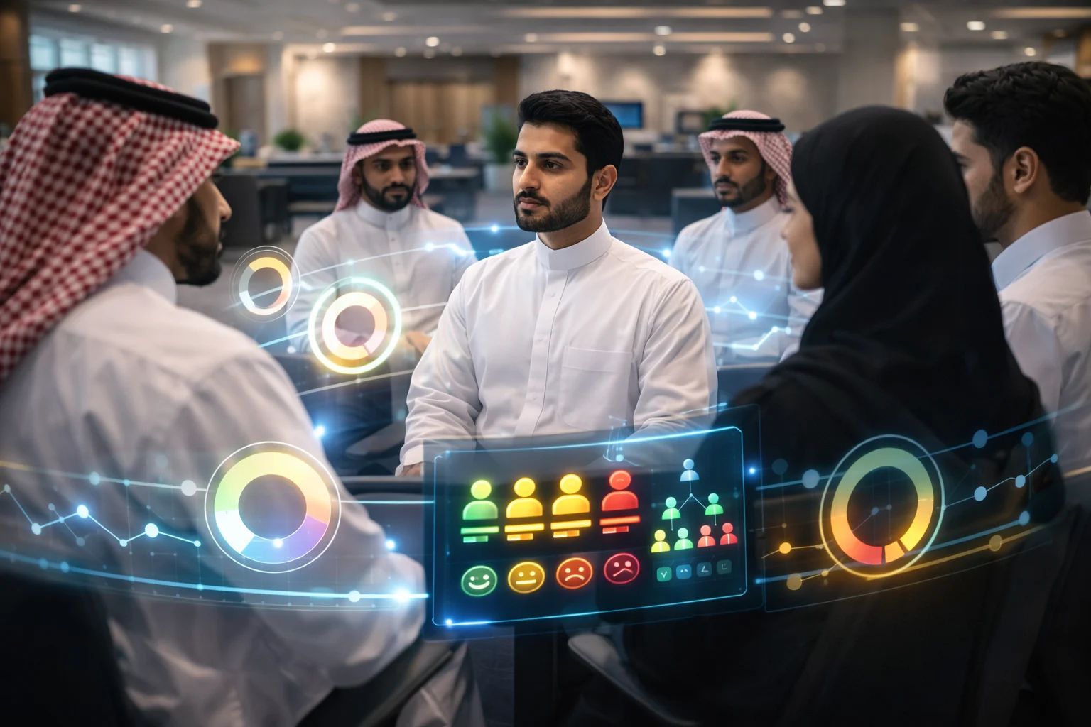 360 degree evaluation تقييم 360 درجة داخل بيئة عمل سعودية