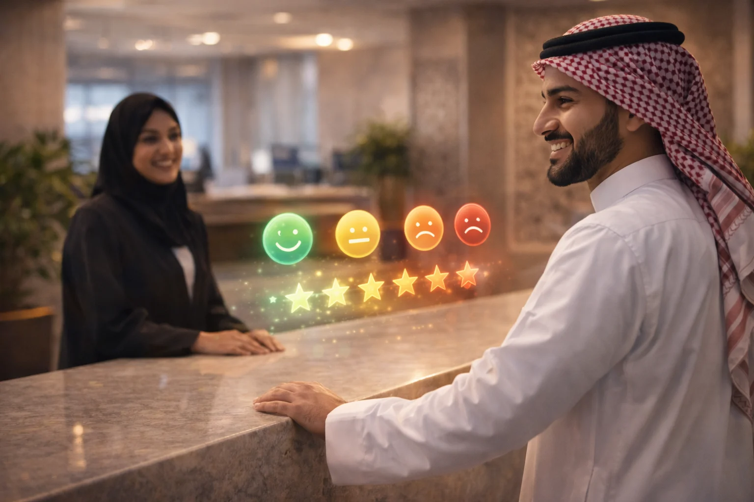 تقييم خدمة العملاء في السعودية