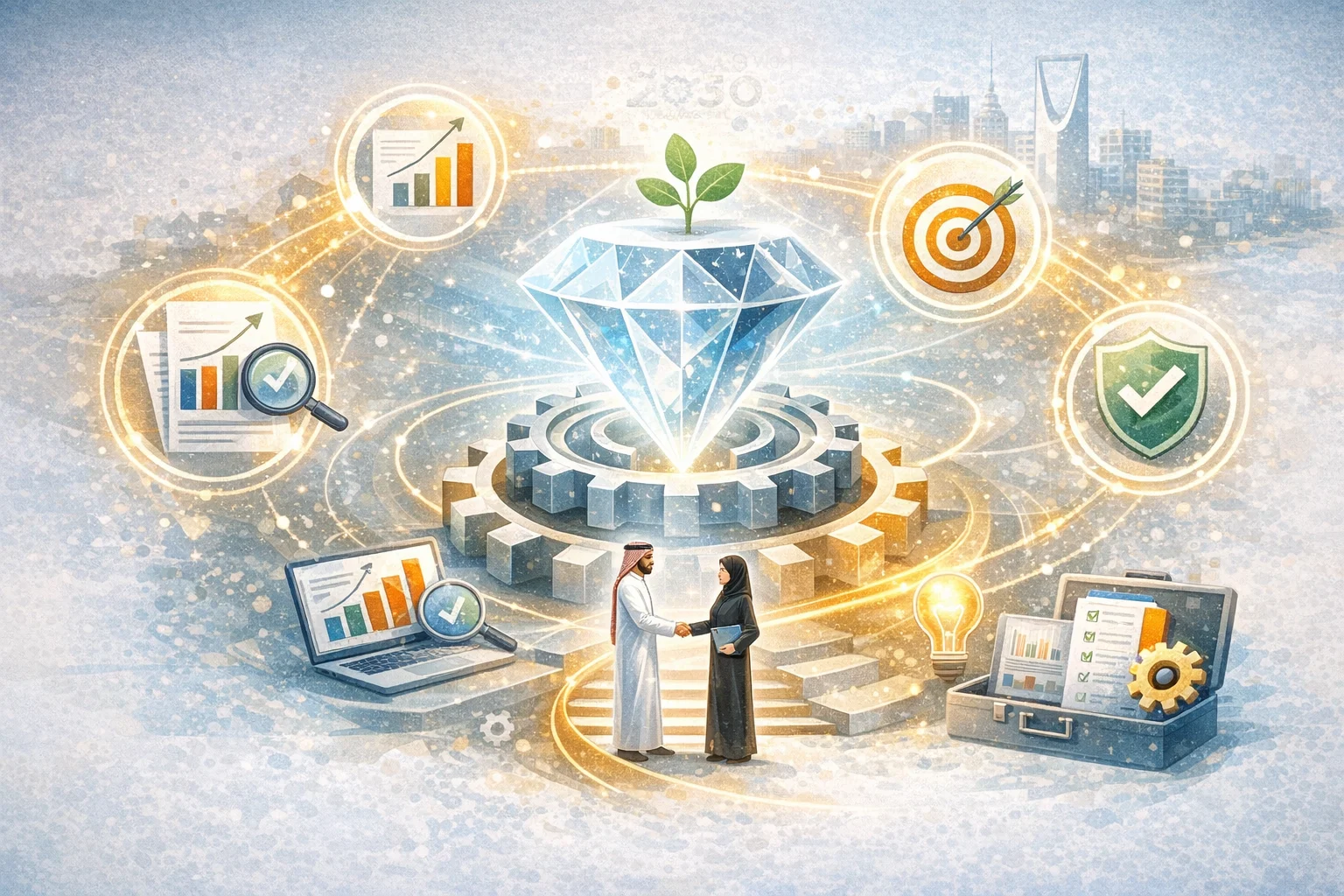 شركة تقييم تقدم قياسًا موضوعيًا للأداء والجودة لدعم الحوكمة وتحسين القرارات المؤسسية بشكل مستدام